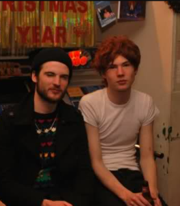 Tom Sturridge with Arthur Sturridge