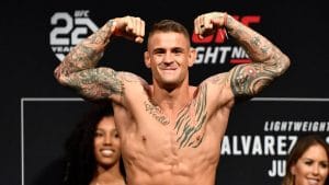 Dustin Poirier smile