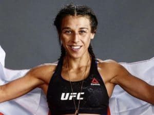 Joanna Jędrzejczyk smile