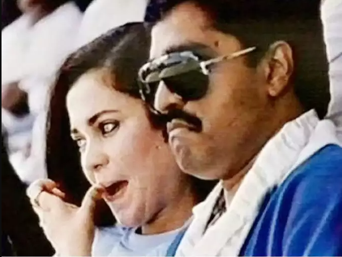 Mandakini With Dawood Ibrahim