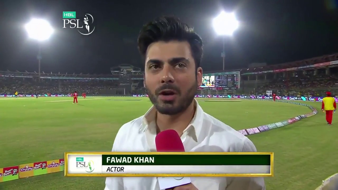 Fawad In Cricket Ground