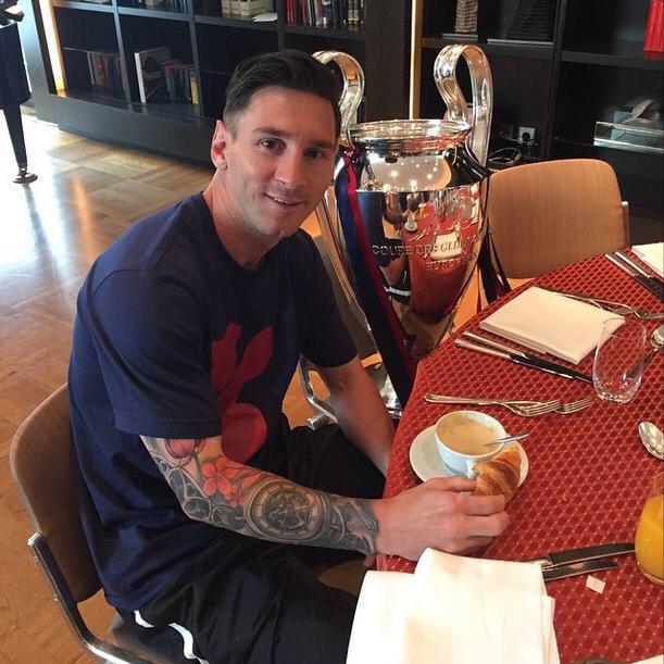 Lionel Messi Is A Foodie