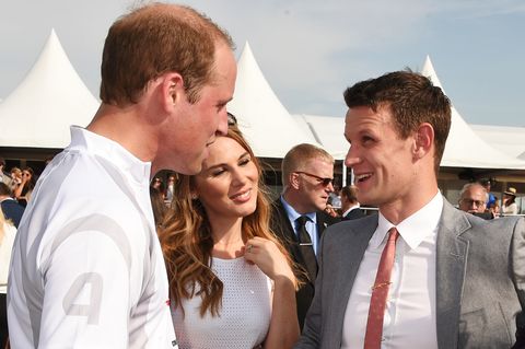 Matt with Prince William