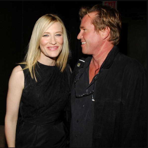 Val Kilmer With Cate Blanchett