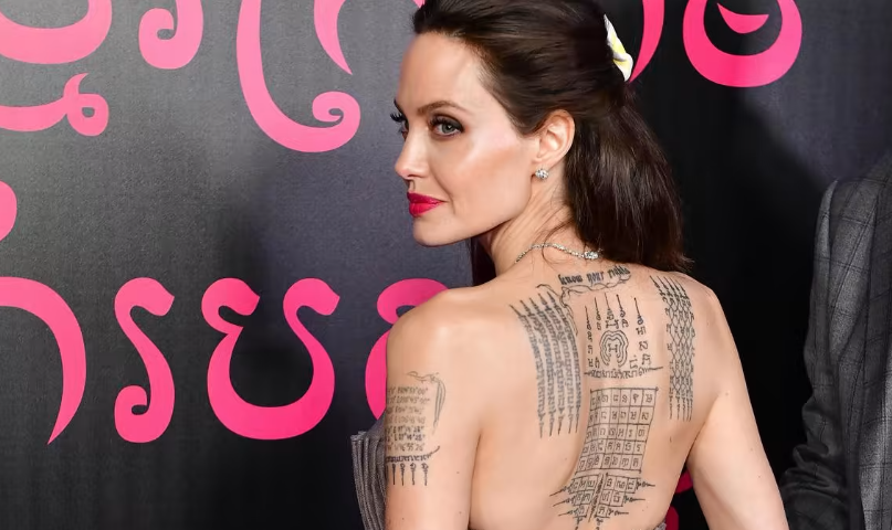 Angelina Jolie Tattoos