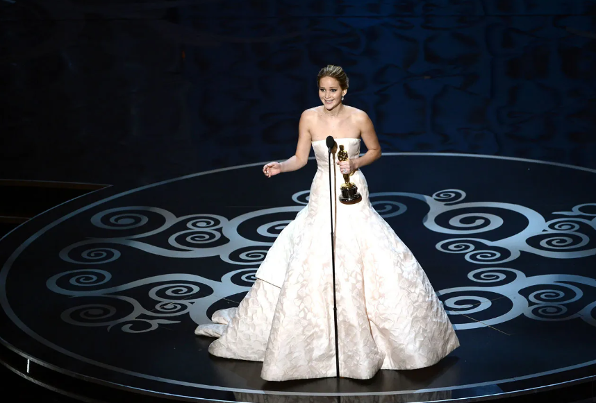 Jennifer Winning Oscar