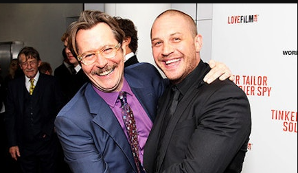 Tom with Gary Oldman