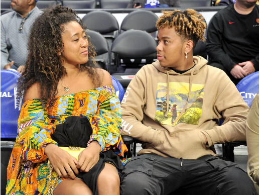 Naomi Osaka with YBN Cordae