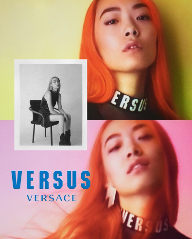 Rina Modeling For Versace