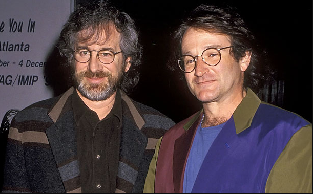 Steven Speilberg with Robin Williams