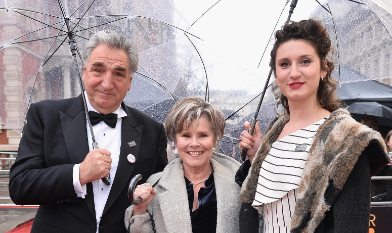 Imelda with her husband and daughter