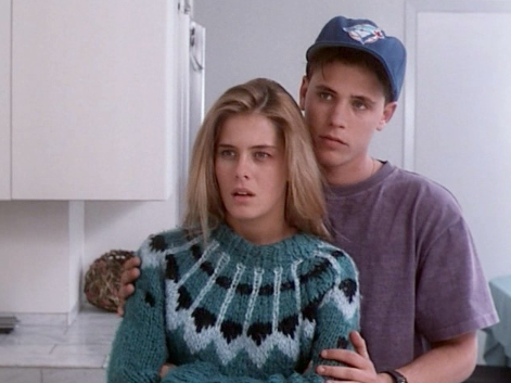 Nicole with Corey Haim