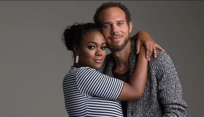 Tatyana Ali with her husband