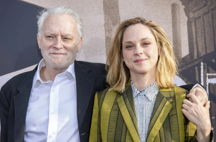 Brad Dourif with his daughter